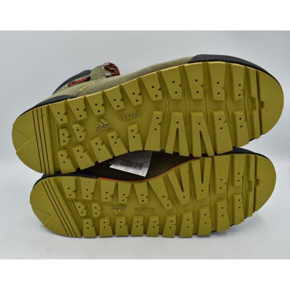 Adidas Outdoor Men Size 8 Terrex Snowpitch COLD.RDY Insulated Green Hiking Boots main image 12